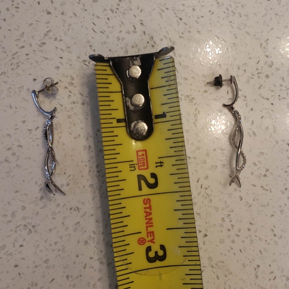 Genuin Diamond &Sterling Silver - Picture 5 of 5
